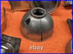 EARLY RARE Vintage BOYCE MOTOMETER MODEL S TEMPERATURE GAUGE PARTS LOT Old Car