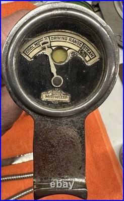 EARLY RARE Vintage BOYCE MOTOMETER MODEL S TEMPERATURE GAUGE PARTS LOT Old Car