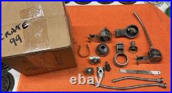 EARLY RARE Vintage BOYCE MOTOMETER MODEL S TEMPERATURE GAUGE PARTS LOT Old Car