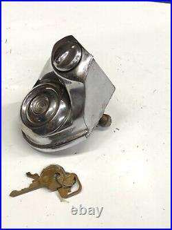 EARLY Vintage TRUNK LOCK 2 KEYS LINCOLN MERCURY Other OLD Car Automobile Parts