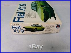 ENTEX 1/20 Scale Model Car Kit FIAT X1/9 Car # 9028 SEALED PARTS BAGS