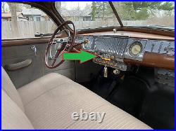 Emblem Dodge 1946-1948 Dashboard Instruments Classic Car Genuine Vintage Part