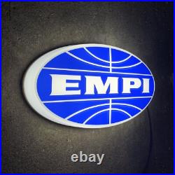Empi Vw Led Light Wall Sign Garage Vintage Automobilia Volkswagen Car Parts