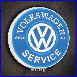 Empi Vw Led Light Wall Sign Garage Vintage Automobilia Volkswagen Car Parts