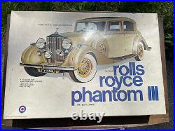 Entex 116 1937 Rolls Royce Phantom III Kit New Sealed Parts