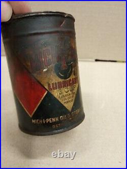 Extremely Rare Mich I Penn Oil and Grease Co. Lubricant DETROIT MICHIPENN