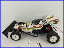 FOR PARTS READ Vintage NIKKO F10 Rhino Frame Buggy RC Car