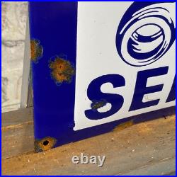 FORD Enamel Sign 20.1x14.6 (51x37cm) Nice Service Car Parts Retro Vintage Decor