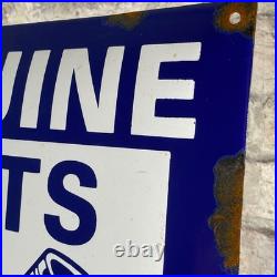 FORD Enamel Sign 20.1x14.6 (51x37cm) Nice Service Car Parts Retro Vintage Decor