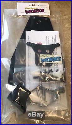 Factory Works Vtg A&L C2 RC10 Trailing Arm with BLACK Chassis Classic Worlds CE
