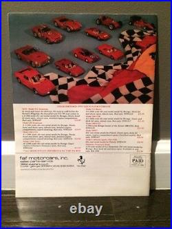 Ferrari Parts Catalog FAF Motor Car Book Prices Maserati Section VINTAGE 1988