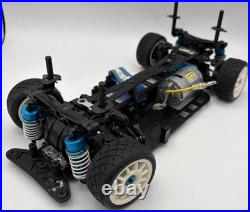 For parts 3racing TT-01 TT01 M chassis wheelbase 215mm with motor vintage rare