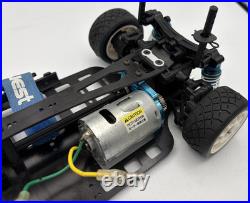 For parts 3racing TT-01 TT01 M chassis wheelbase 215mm with motor vintage rare