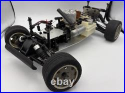 For parts Kyosho engine car 4WD chassis vintage rare