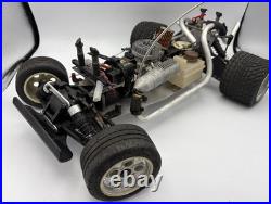 For parts Kyosho engine car 4WD chassis vintage rare