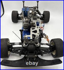 For parts Kyosho engine car 4WD chassis vintage rare