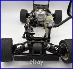 For parts Kyosho engine car 4WD chassis vintage rare