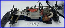 For parts Kyosho engine car 4WD chassis vintage rare For parts Kyosho engine car 4WD chassis vintage rare