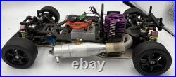For parts Kyosho engine car 4WD chassis vintage rare