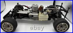For parts Kyosho engine car 4WD chassis vintage rare