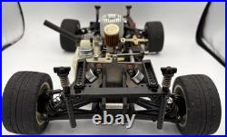 For parts Kyosho engine car 4WD chassis vintage rare