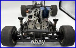 For parts Kyosho engine car 4WD chassis vintage rare