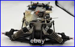 For parts Kyosho engine car 4WD chassis vintage rare