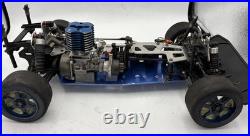 For parts Kyosho engine car 4WD chassis vintage rare