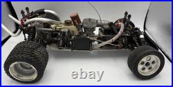 For parts Kyosho engine car 4WD chassis vintage rare