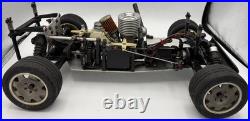 For parts Kyosho engine car 4WD chassis vintage rare