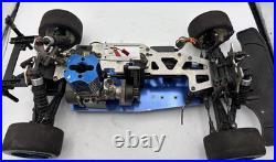For parts Kyosho engine car 4WD chassis vintage rare