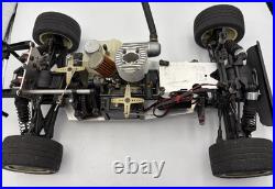 For parts Kyosho engine car 4WD chassis vintage rare