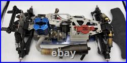 For parts Kyosho engine car 4WD chassis vintage rare