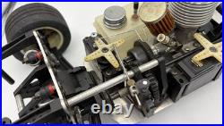 For parts Kyosho engine car 4WD chassis vintage rare