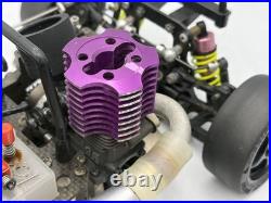 For parts Kyosho engine car 4WD chassis vintage rare