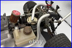 For parts Kyosho engine car 4WD chassis vintage rare