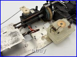 For parts Kyosho engine car 4WD chassis vintage rare