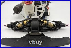 For parts Kyosho engine car 4WD chassis vintage rare