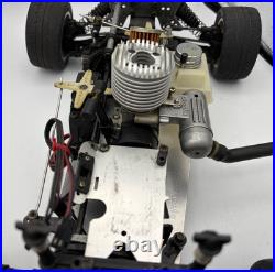 For parts Kyosho engine car 4WD chassis vintage rare