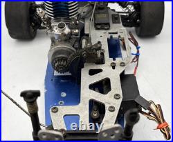 For parts Kyosho engine car 4WD chassis vintage rare