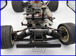 For parts Kyosho engine car 4WD chassis vintage rare