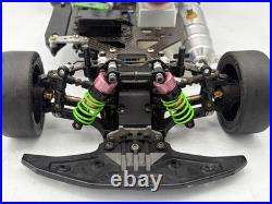 For parts Kyosho engine car 4WD chassis vintage rare