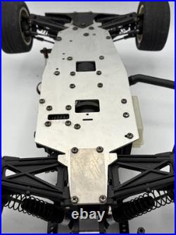 For parts Kyosho engine car 4WD chassis vintage rare