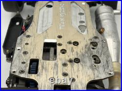 For parts Kyosho engine car 4WD chassis vintage rare