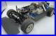 For-parts-Kyosho-engine-car-4WD-vintage-chassis-with-servomotor-and-engine-01-xqrc