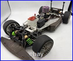 For parts Kyosho engine car FW-04 4WD chassis vintage rare