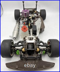 For parts Kyosho engine car FW-04 4WD chassis vintage rare
