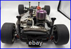For parts Kyosho engine car FW-04 4WD chassis vintage rare