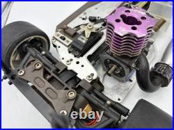 For parts Kyosho engine car FW-04 4WD chassis vintage rare
