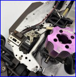 For parts Kyosho engine car FW-04 4WD chassis vintage rare